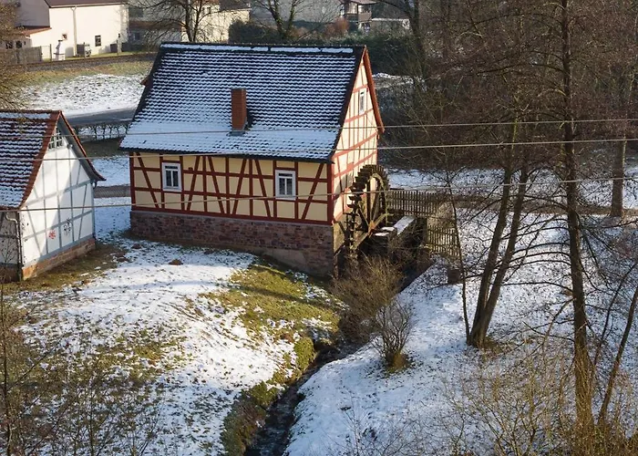 Oelmuehle 호텔 Mombris